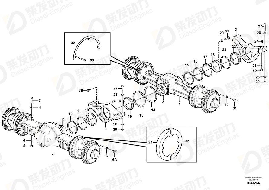 VOLVO Screw 13963367 Drawing
