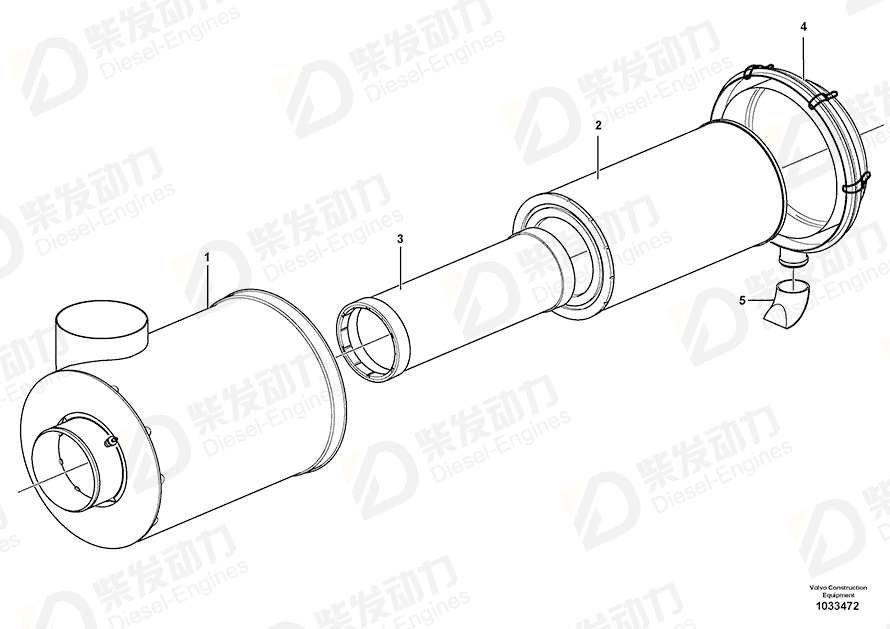 VOLVO Cover 14513672 Drawing