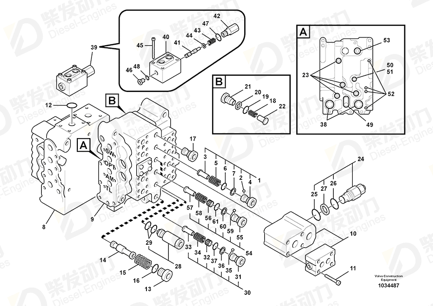 VOLVO Spool 14526806 Drawing