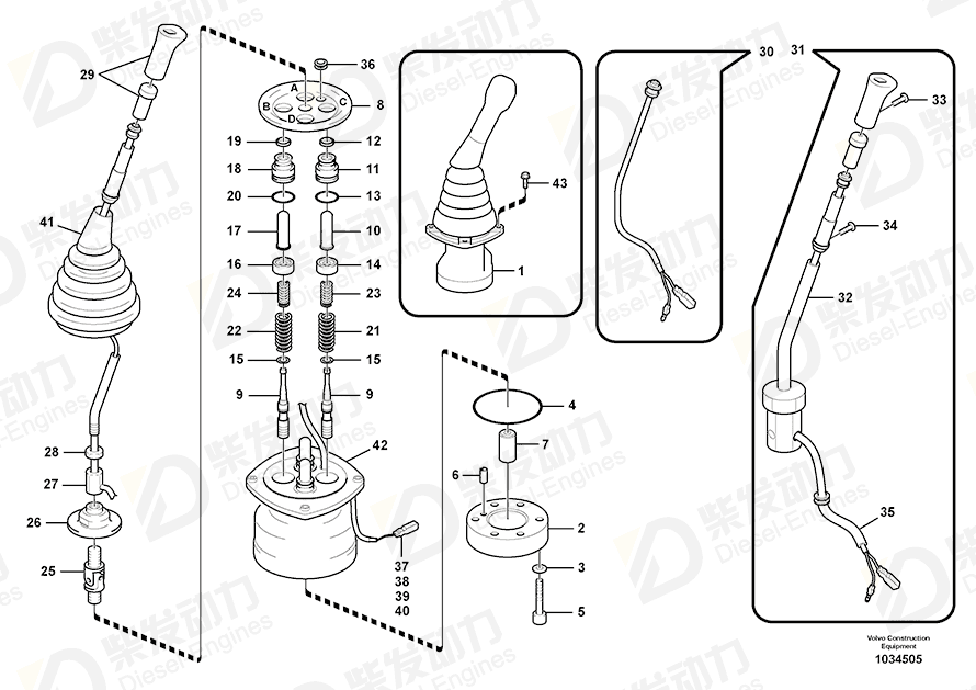 VOLVO Housing 14550279 Drawing