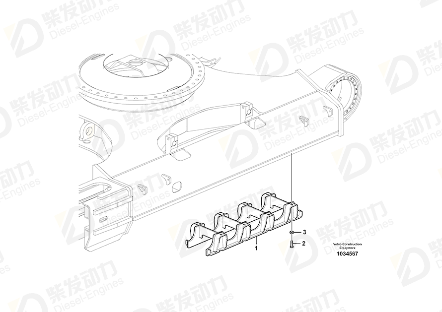 VOLVO Guard 14533926 Drawing