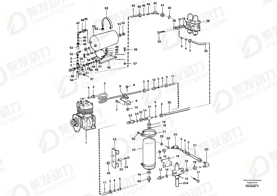 VOLVO Nipple 945907 Drawing