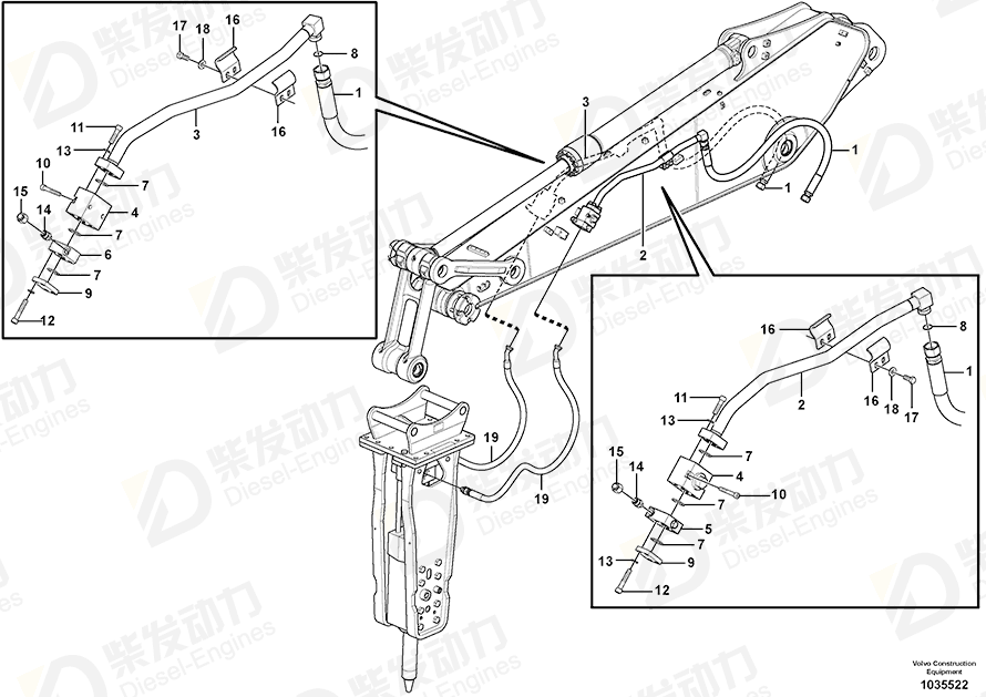 VOLVO Plug 935574 Drawing