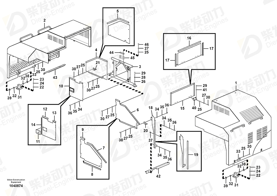 VOLVO Pin 14548356 Drawing