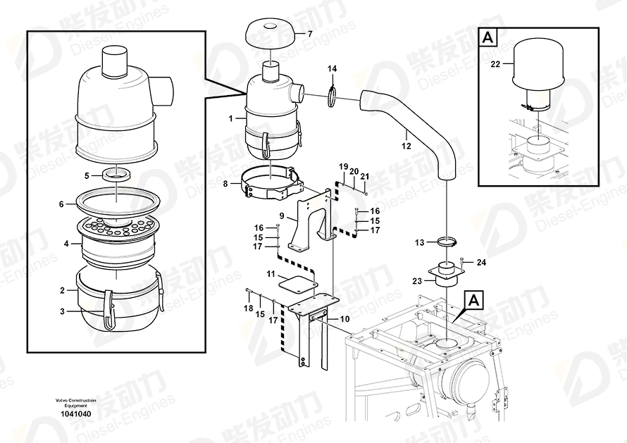 VOLVO Connector 14509446 Drawing