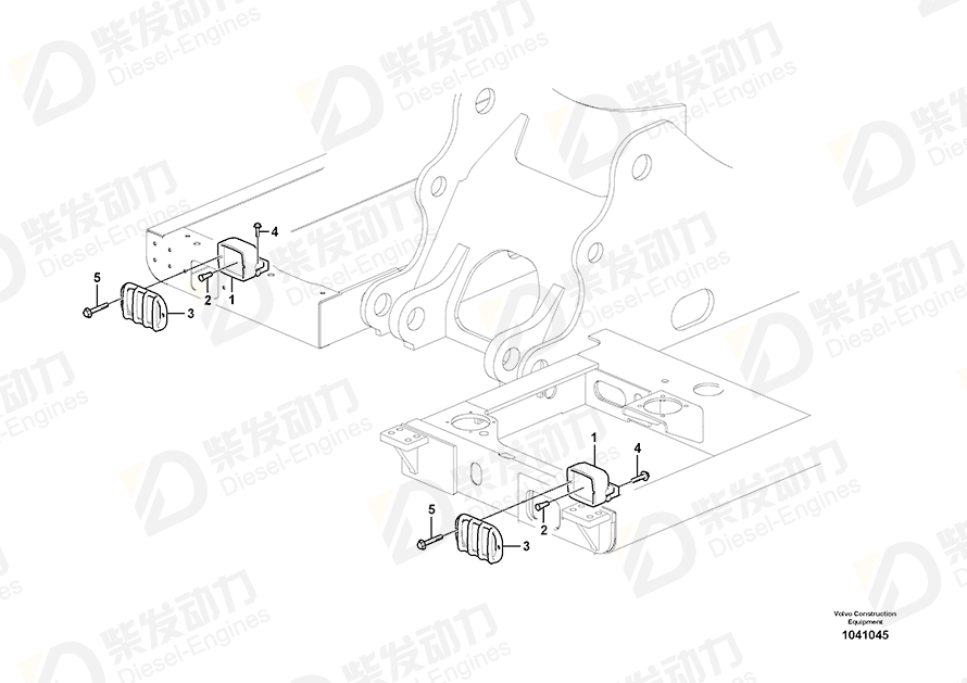 VOLVO Cover 14626115 Drawing