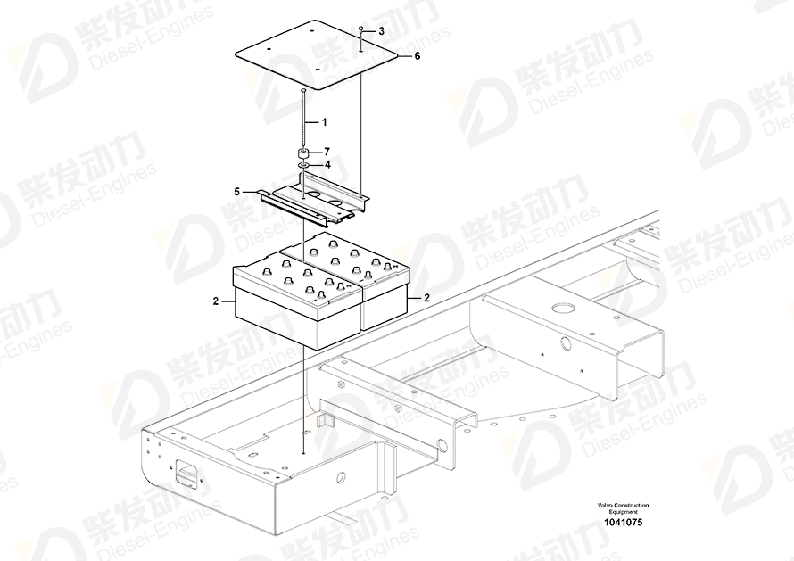 VOLVO Cover 14529074 Drawing