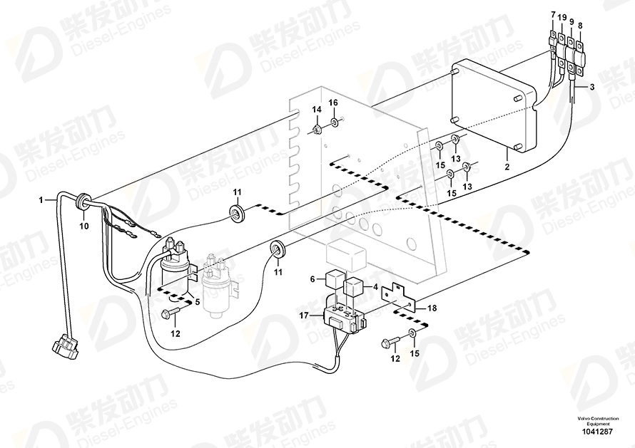 VOLVO Fuse 982317 Drawing