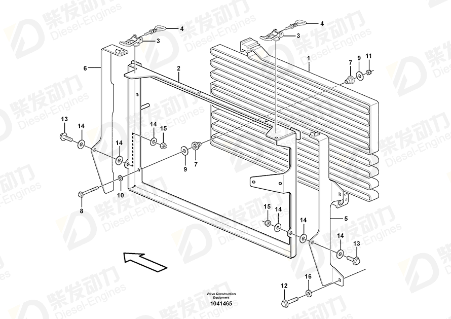 VOLVO Eccentric lock 11015639 Drawing