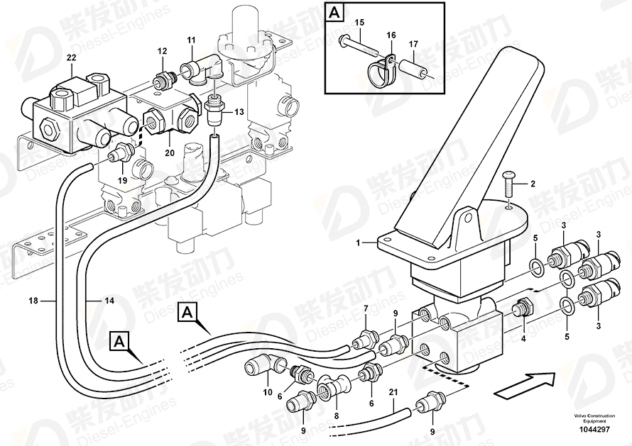 VOLVO Plug 15023314 Drawing