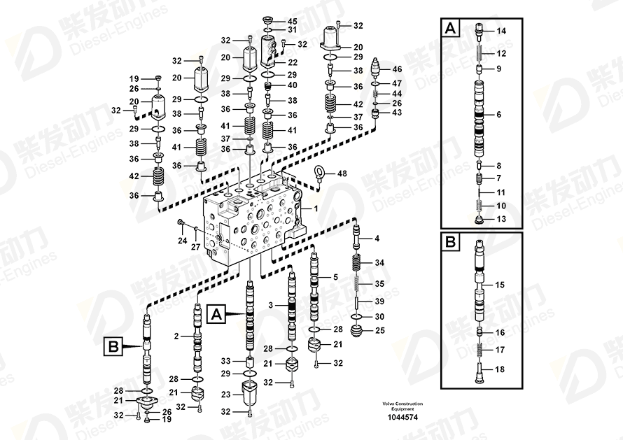 VOLVO Piston 14577723 Drawing