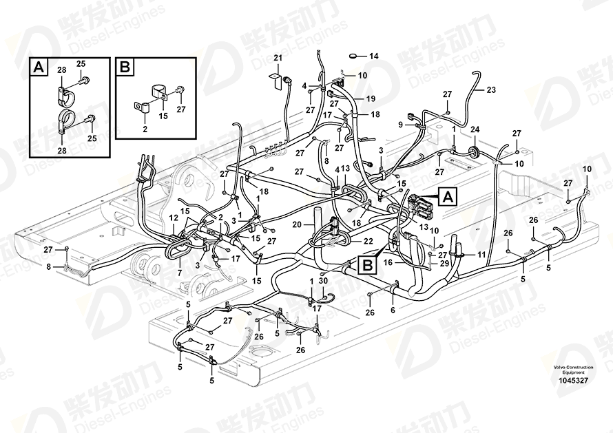 VOLVO Clip 14508690 Drawing