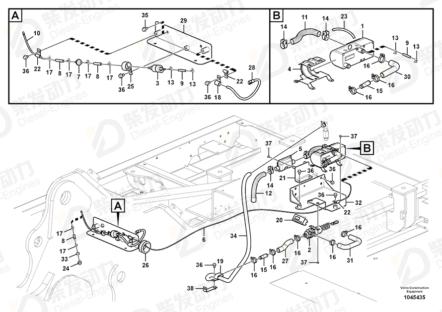 VOLVO Accessories 14597769 Drawing