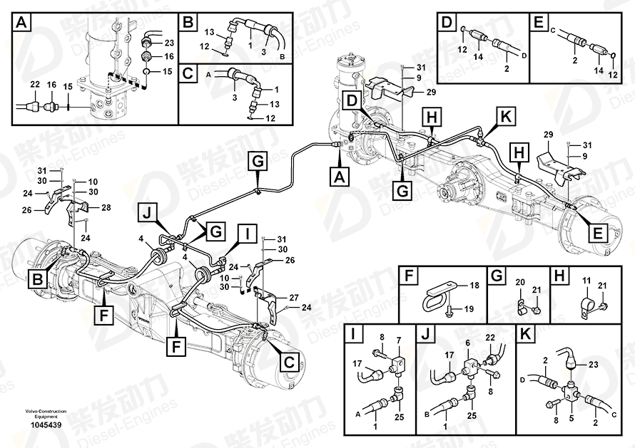 VOLVO Hexagon screw 983251 Drawing