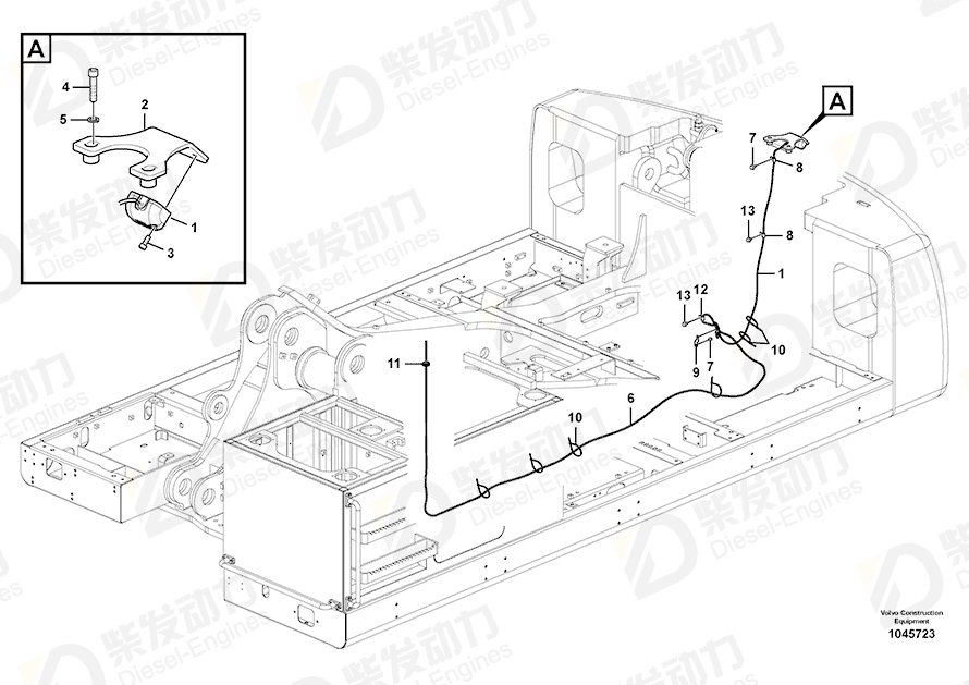 VOLVO Camera 14558974 Drawing