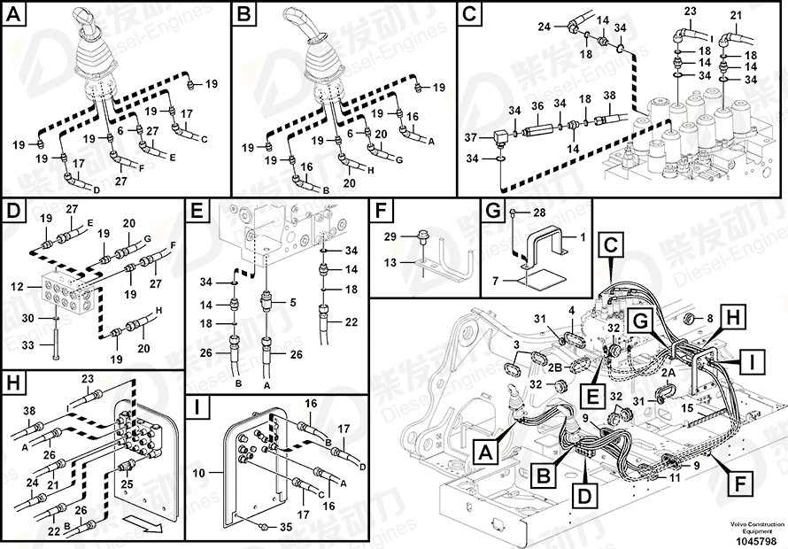 VOLVO T-nipple 14538880 Drawing