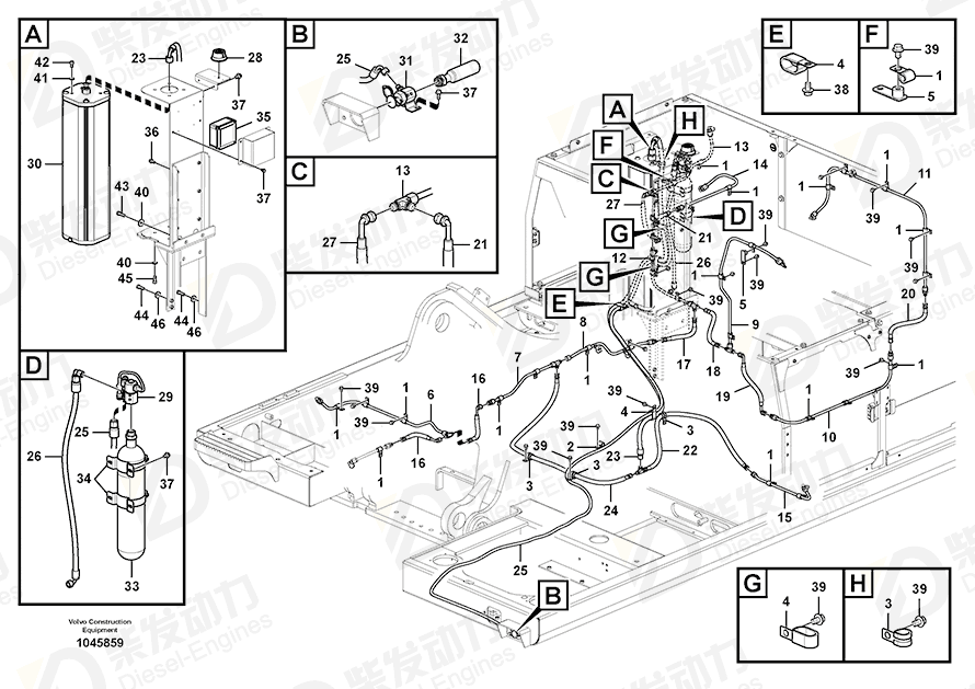 VOLVO T-nipple 15135275 Drawing