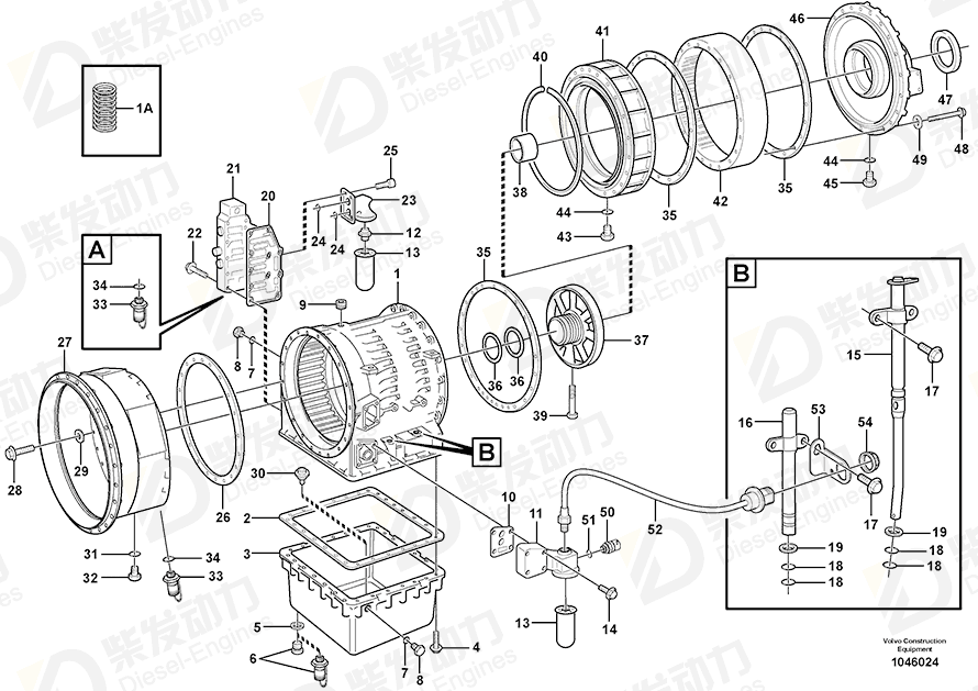 VOLVO Flange screw 982300 Drawing