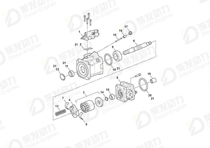 VOLVO Gasket 11715266 Drawing