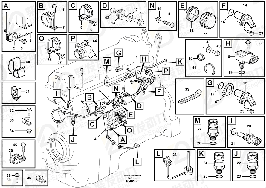 VOLVO Protecting bushing 4780802 Drawing