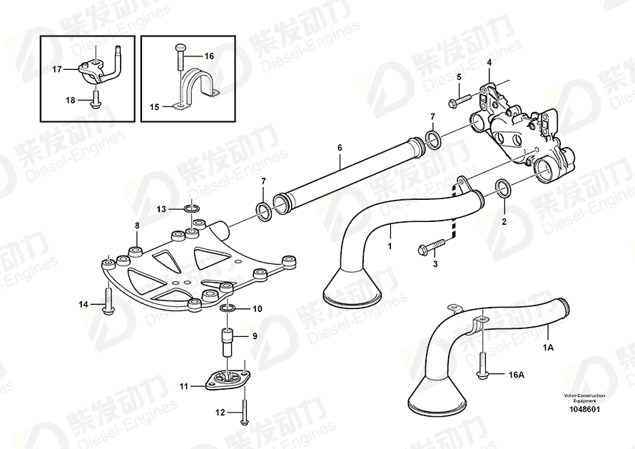 VOLVO Hexagon screw 984877 Drawing