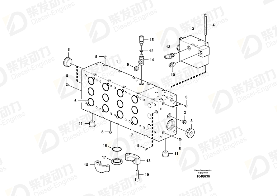 VOLVO Plug 11108798 Drawing