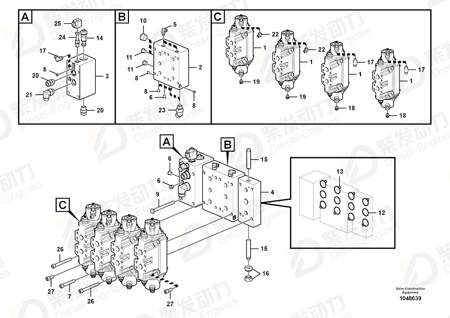 VOLVO Plug 984658 Drawing