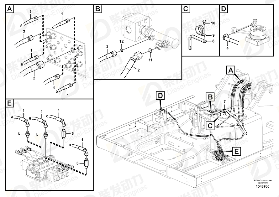 VOLVO Guard 14607421 Drawing