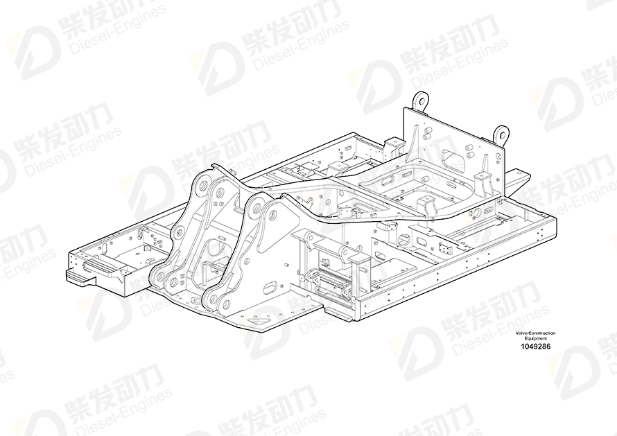 VOLVO Step 14561553 Drawing