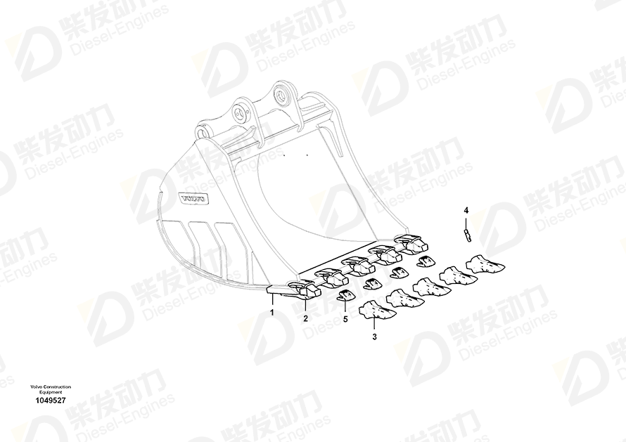 VOLVO Protection 14538350 Drawing VOLVO Protection 14538350 Drawing