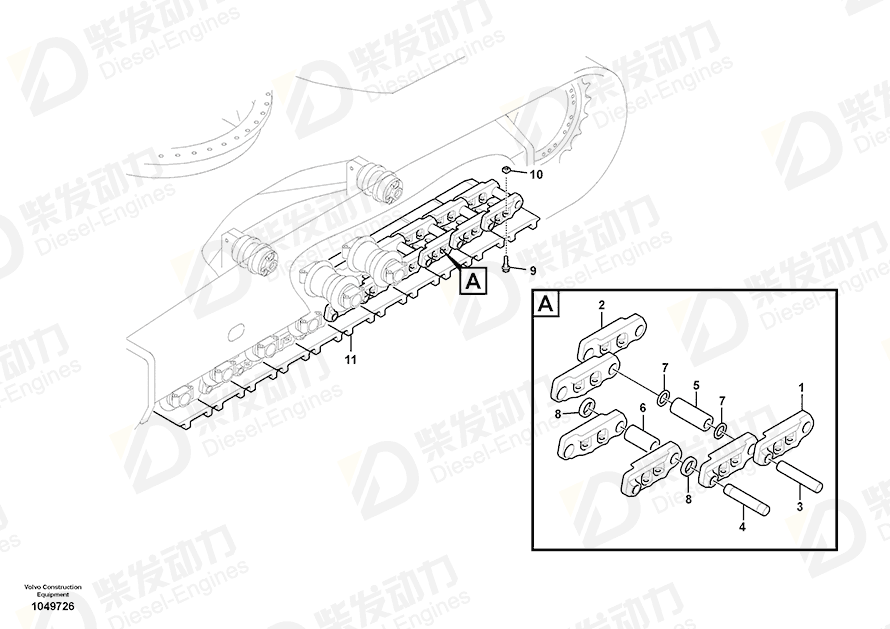 VOLVO Link 14602811 Drawing