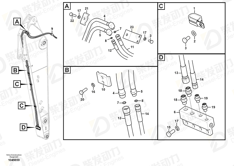 VOLVO Plug SA9415-31012 Drawing