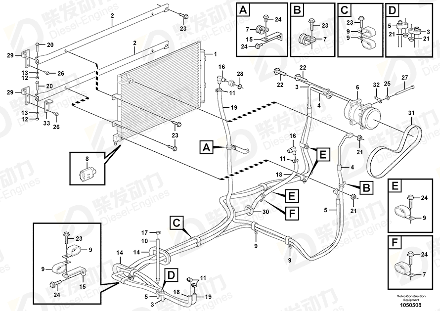 VOLVO Grommet 14529351 Drawing