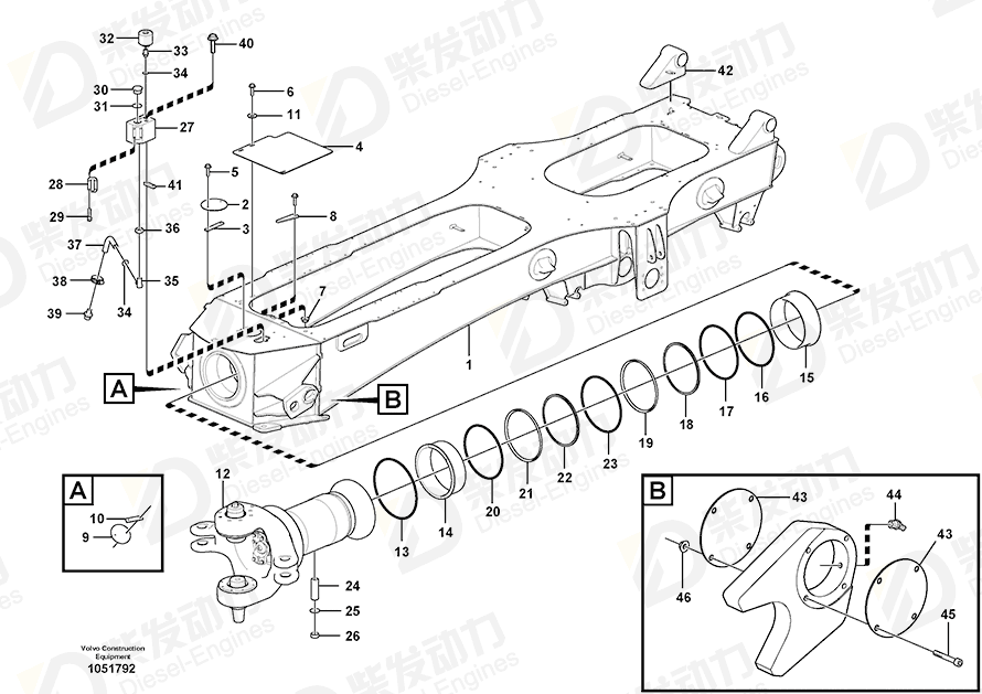 VOLVO Tank 15045111 Drawing