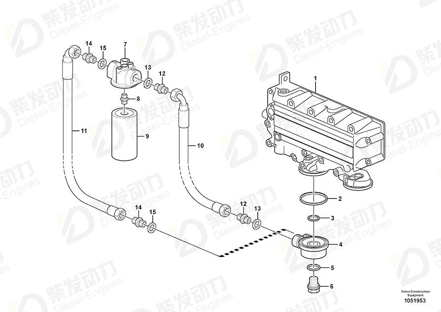 VOLVO Adapter 21317531 Drawing