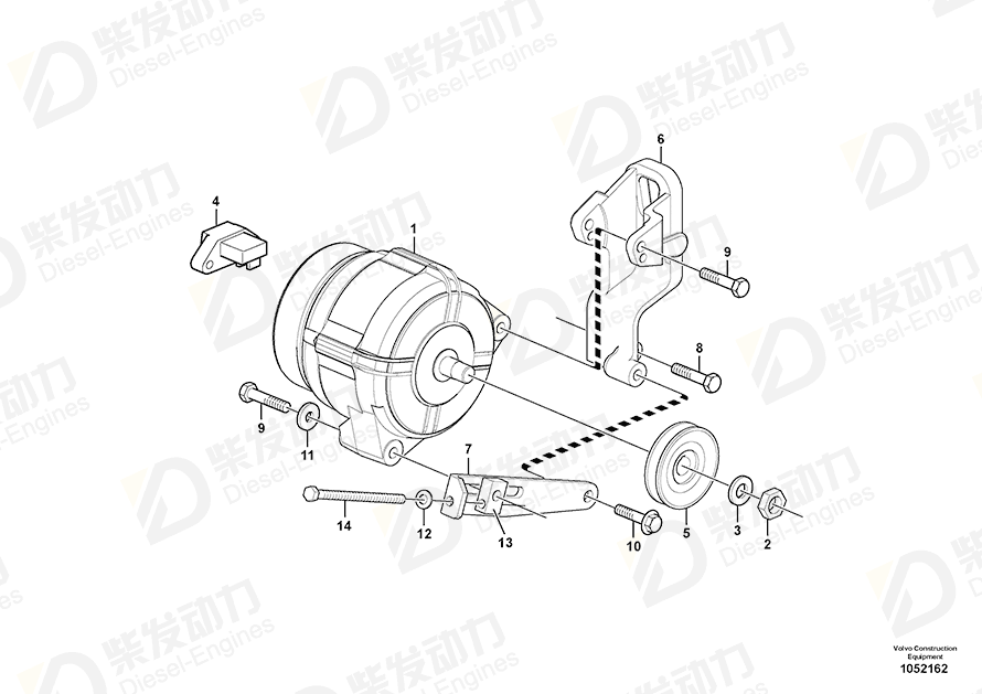 VOLVO Screw 20499738 Drawing