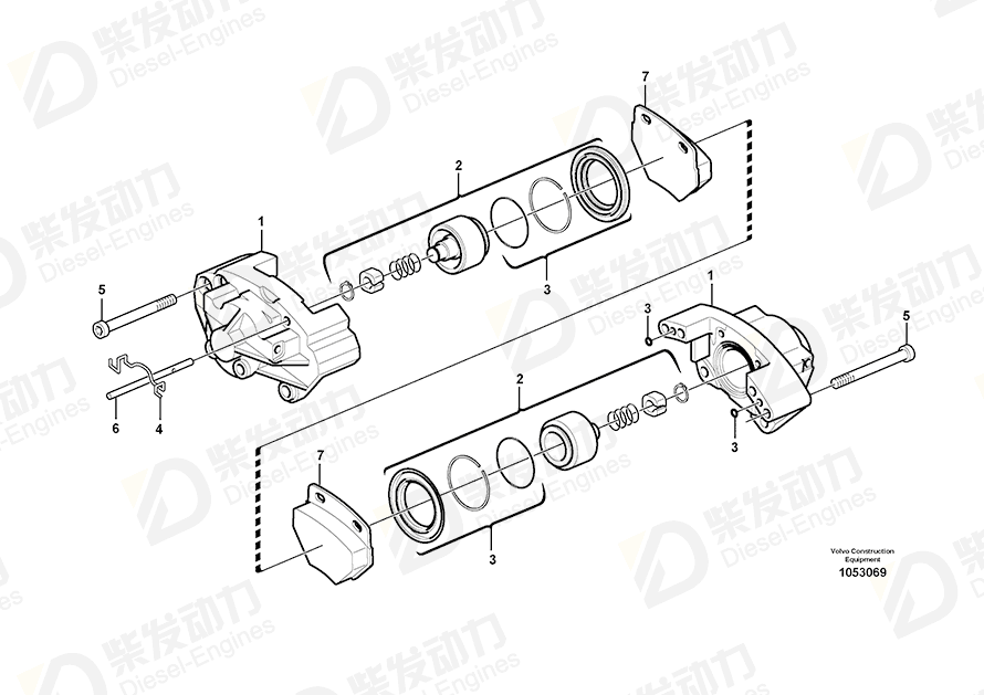 VOLVO Screw 11701917 Drawing