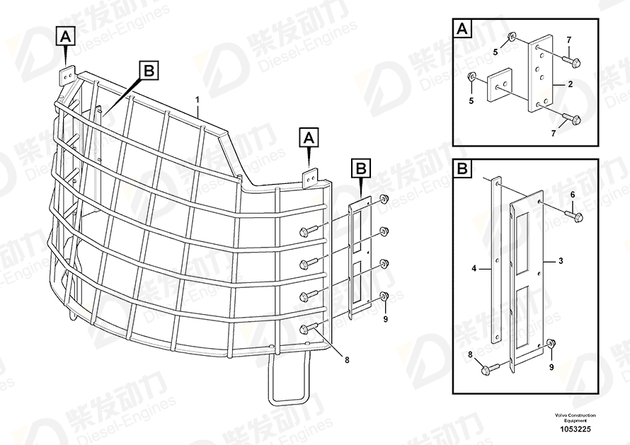 VOLVO Screw 13965664 Drawing