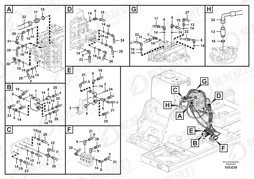 VOLVO Connector 14882164 Drawing