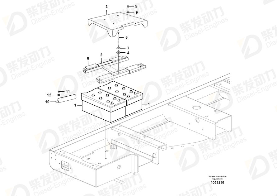 VOLVO Cover 14555875 Drawing