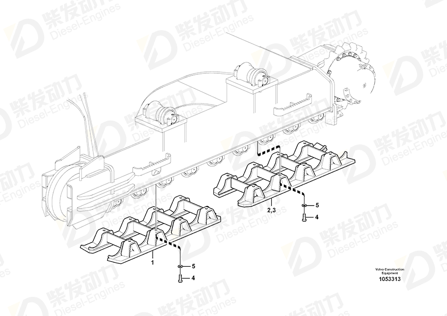 VOLVO Guard 14634408 Drawing