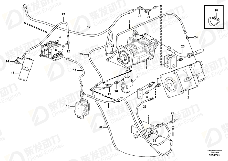 VOLVO Nipple 936669 Drawing