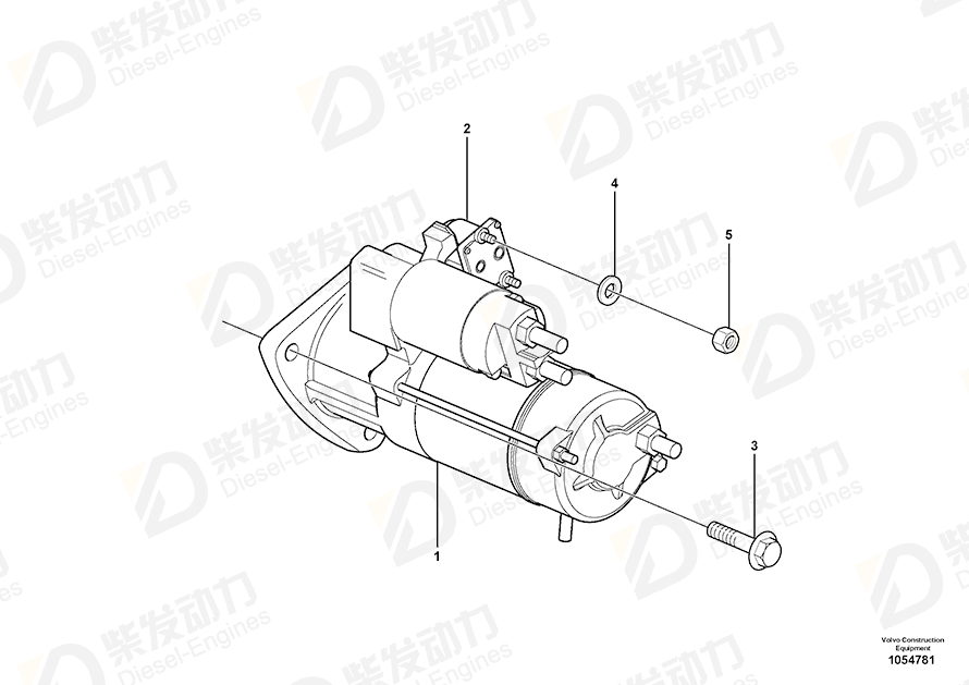 VOLVO Relay 20459060 Drawing