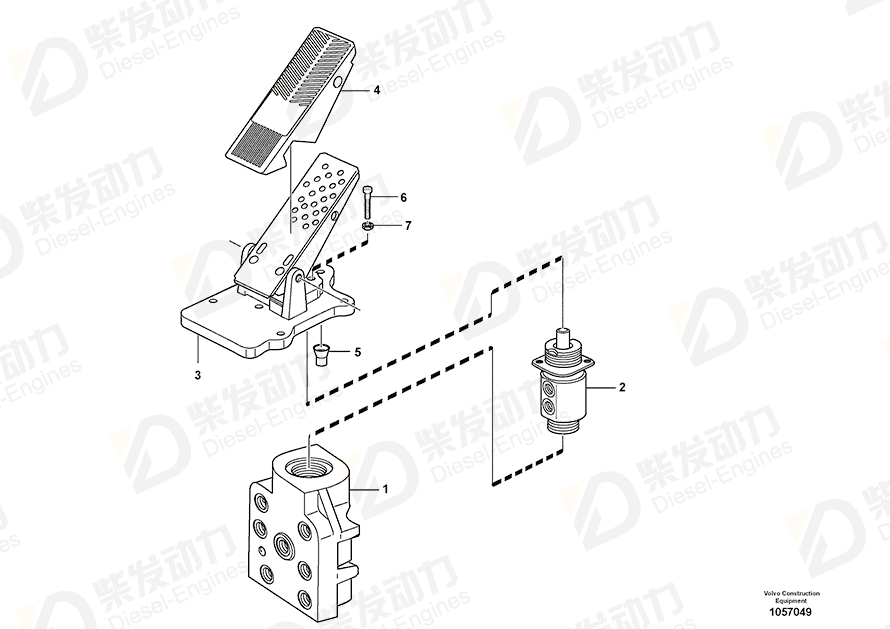 VOLVO Screw 15187552 Drawing