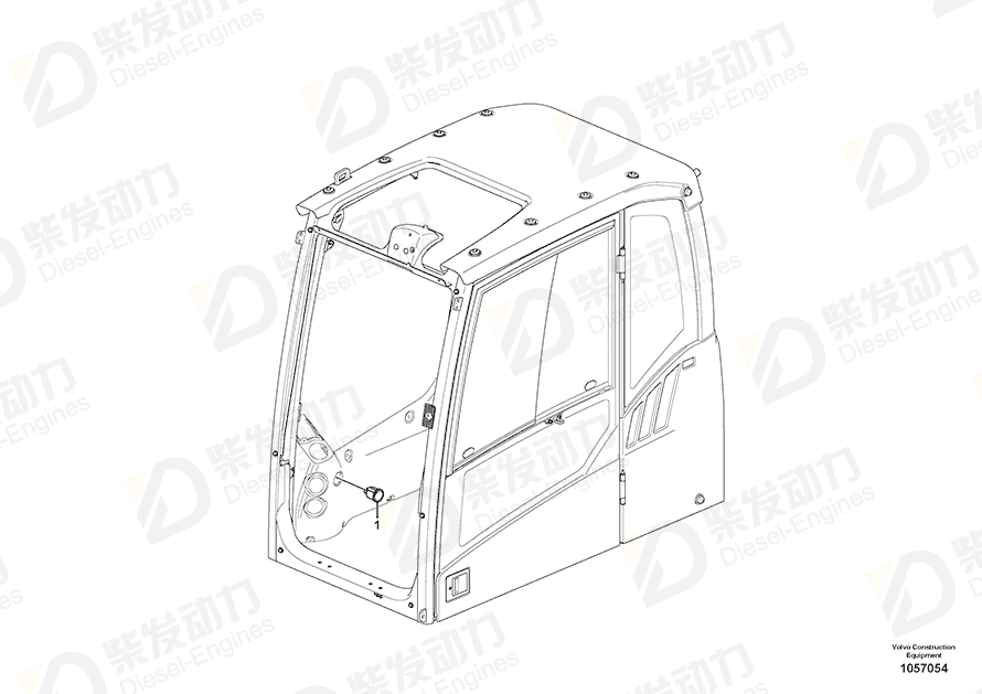 VOLVO Odometer 14626783 Drawing