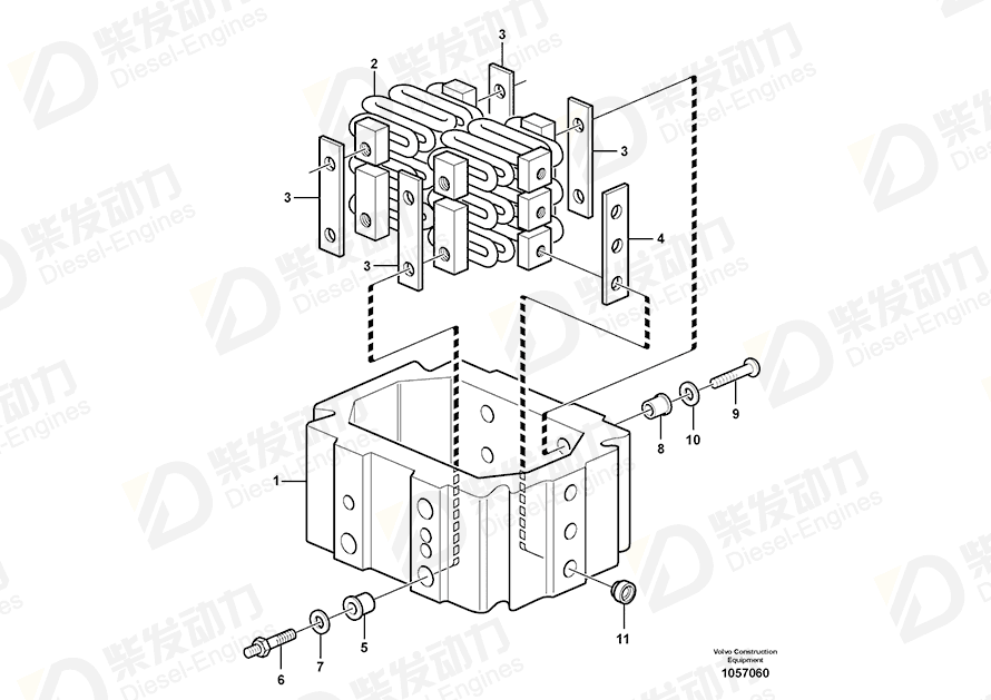 VOLVO Starter element 20940350 Drawing VOLVO Starter element 20940350 Drawing
