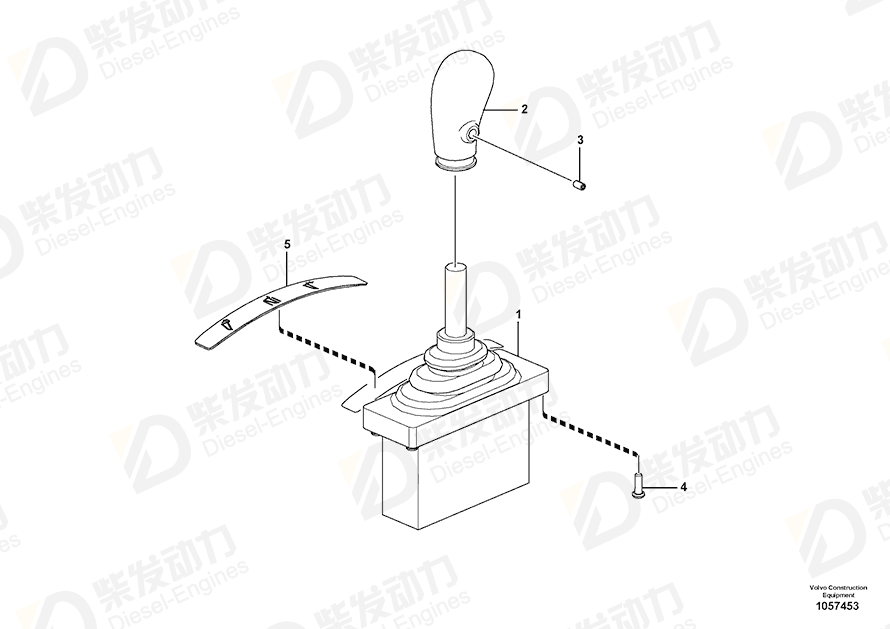 VOLVO Decal 15120096 Drawing