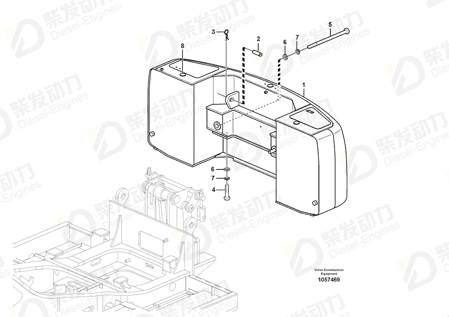 VOLVO Bolt 14601640 Drawing