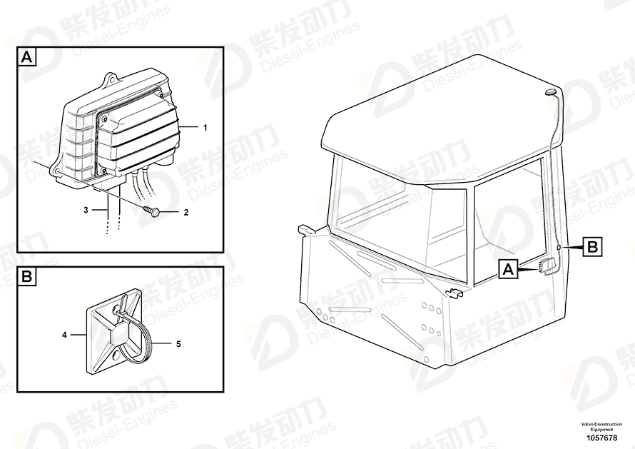 VOLVO Set 15044482 Drawing