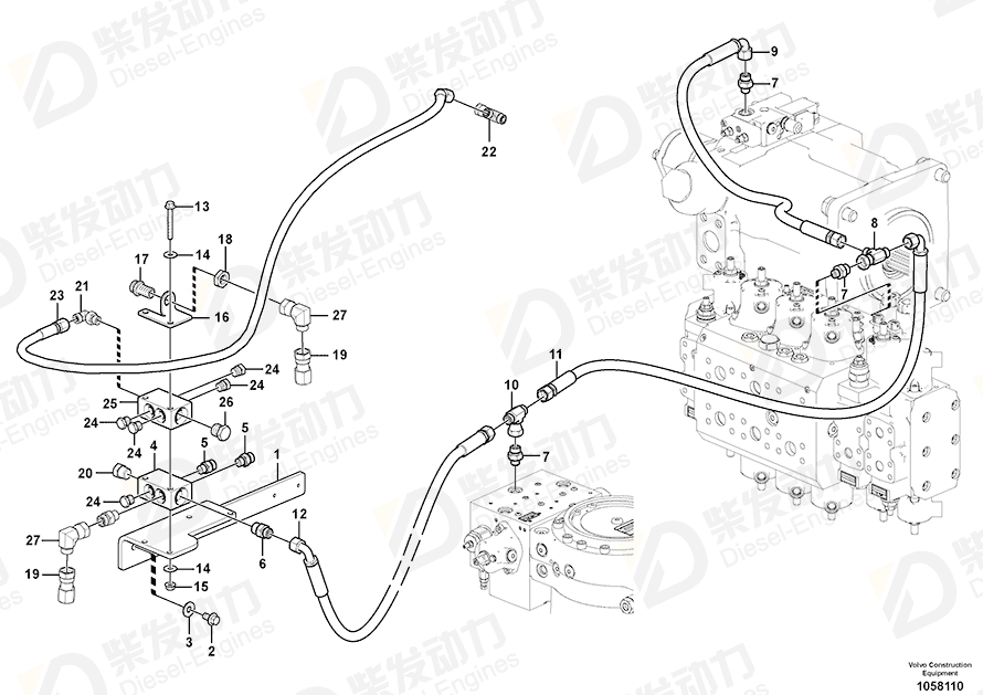 VOLVO Plug 984647 Drawing